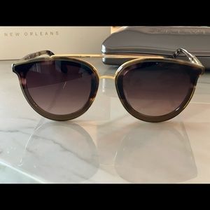 Krewe Sunglasses - Clio Fennel to Hazel